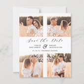 Inexpensive 4 Photos Collage Minimalist Branches (正面)