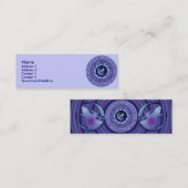 Inez夜プロフィールカード スキニー名刺 (正面/裏面)