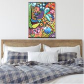 InFancy By Squid Fear City キャンバスプリント (インサイチュ (寝室))