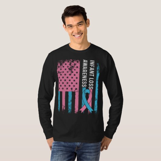 Infant Loss Pregnancy Baby Miscarriage  2 Tシャツ (正面フル)