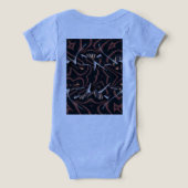 Infant Tri-blend One Piece Camouflage Clothes (デザイン裏面)