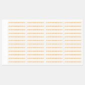 Infant Warning Honey Jar Lid Security ラベル (シート)