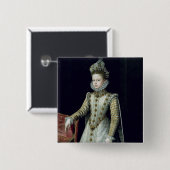InfantaイザベルクララEugenie 1579年 缶バッジ (正面&裏面)