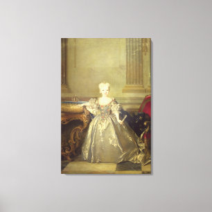 Infantaマリアアナビクトリアde Borbonn 1724年(油 キャンバスプリント