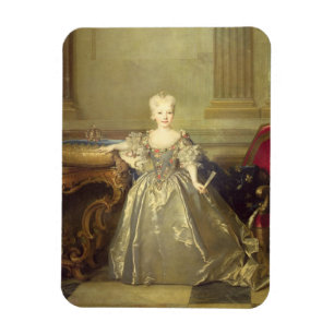 Infantaマリアアナビクトリアde Borbonn 1724年(油 マグネット