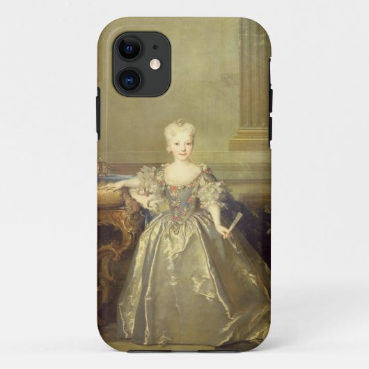 Infantaマリアアナビクトリアde Borbonn 1724年(油 Case-Mate iPhoneケース (裏面)