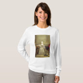 Infantaマリアアナビクトリアde Borbonn 1724年(油 Tシャツ (正面フル)