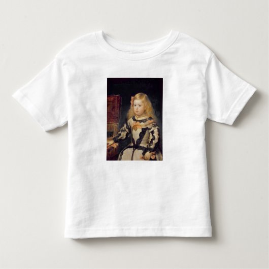 InfantaマリアMarguerita 1654年のポートレート トドラーTシャツ (正面)