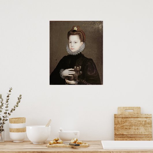 Infanta Isabella Clara Eugenia ポスター (キッチン)