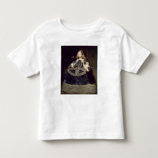 Infanta Margarita in Blue, 1659 トドラーTシャツ (正面)