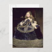 Infanta Margarita in Blue, 1659 ポストカード (正面/裏面)
