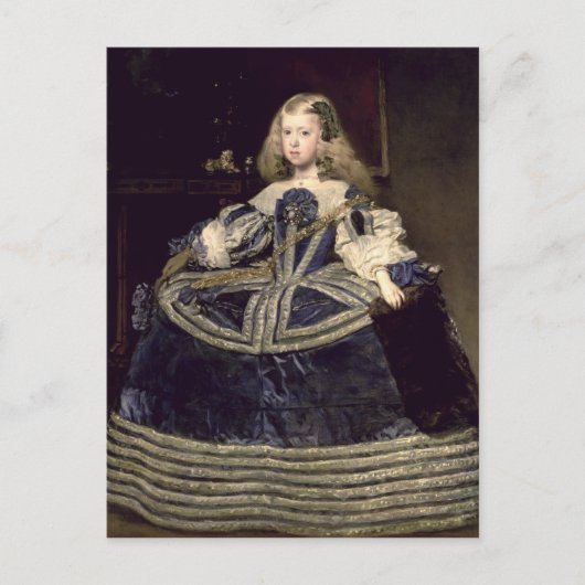 Infanta Margarita in Blue, 1659 ポストカード (正面)