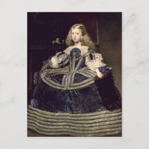 Infanta Margarita in Blue, 1659 ポストカード