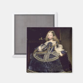Infanta Margarita in Blue, 1659 マグネット (正面/裏面)