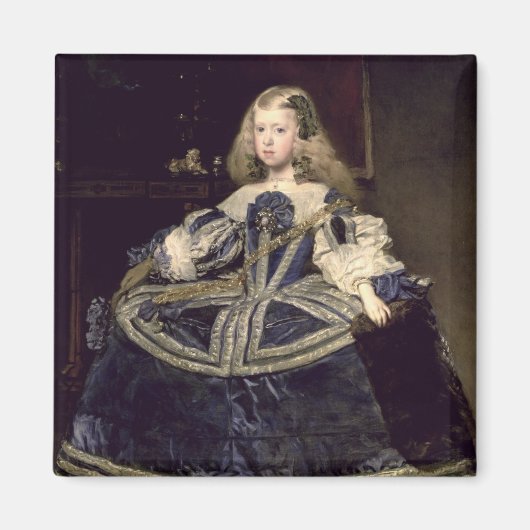 Infanta Margarita in Blue, 1659 マグネット (正面)