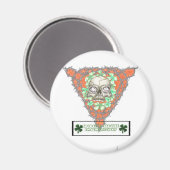 InfasyLuckセキュリティボタン マグネット (正面/裏面)