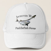 Infected With Paddlefish Fever キャップ (正面)