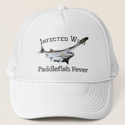 Infected With Paddlefish Fever キャップ (正面)