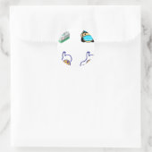 Infection Control Nurse Sticker Pack - Infection C ラウンドシール (バッグ)