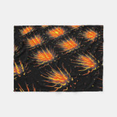 Inferno Comet Trails Fleece Blanket フリースブランケット (正面(横))