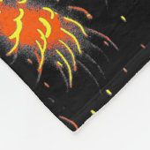 Inferno Comet Trails Fleece Blanket フリースブランケット (角)