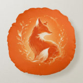 Inferno Fox ラウンドクッション (正面)
