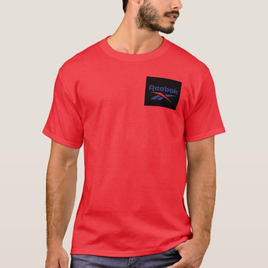 「Inferno Guardian: Reebokのロゴが発火する場所 Tシャツ (正面)