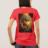 Inferno Guardian: Science Dragon T-Shirt Tシャツ (裏面)