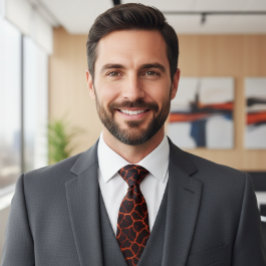 Inferno Lava Flow ネクタイ