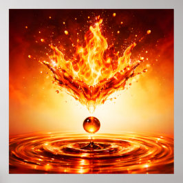 Inferno Liquid Flame Splash ポスター
