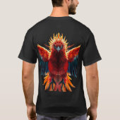 🔥 Inferno Phoenix Warrior - Epic Flame Tシャツ (裏面)