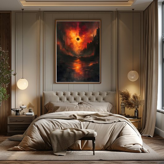 Infierno de Eclipse Solar: Abismo Surrealista ポスター