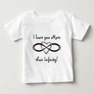Infinate愛デザイン ベビーTシャツ