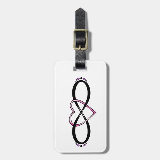 Infinate愛デザイン ラゲッジタグ (正面縦)