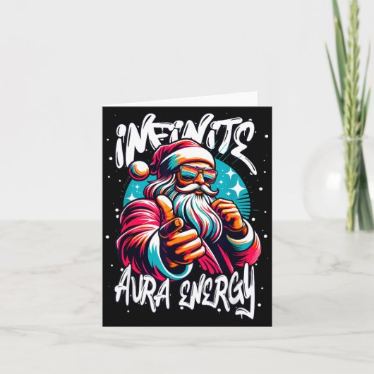 Infinite Aura Energy And Sigma Rizzmas カード (正面)