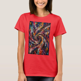 Infinite Chaos | 抽象的な渦 Tシャツ