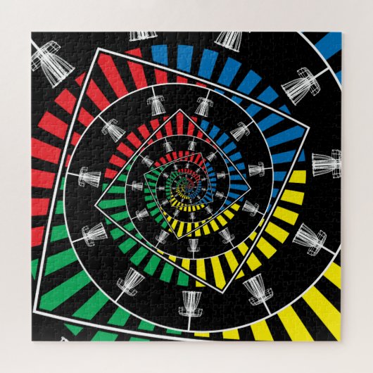 Infinite Disc Golf Baskets ジグソーパズル (横)