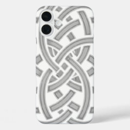 Infinite Harmony: Sacred Mandala Celtic Symbol Art iPhone 16 Plusケース