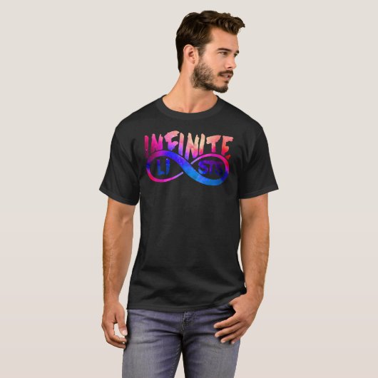 Infinite Lists Merch, Infinite Merch,Infinite List Tシャツ (正面フル)