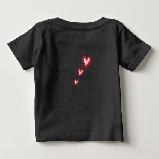 Infinite love ベビーTシャツ (裏面)