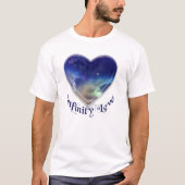 Infinite Love - Galaxy Heart Tシャツ (正面)