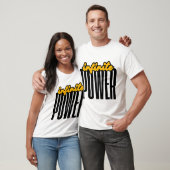Infinite POWER Bold Motivational Graphic Tシャツ (ユニセックス)