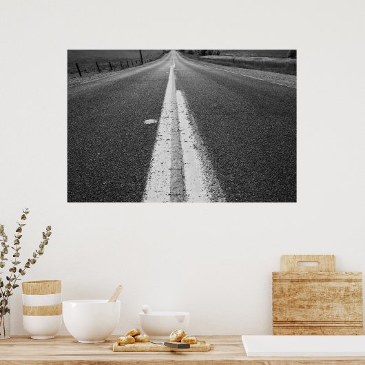 Infinite Road Poster,Print ポスター (キッチン)
