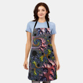 Infinite Spiral Realms エプロン (着用した状態)