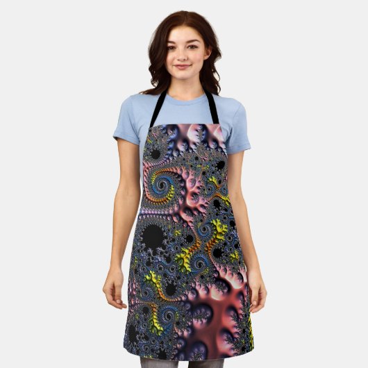 Infinite Spiral Realms エプロン (着用した状態)