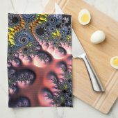 Infinite Spiral Realms キッチンタオル (四つ折り)