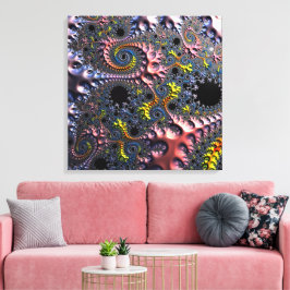 Infinite Spiral Realms キャンバスプリント