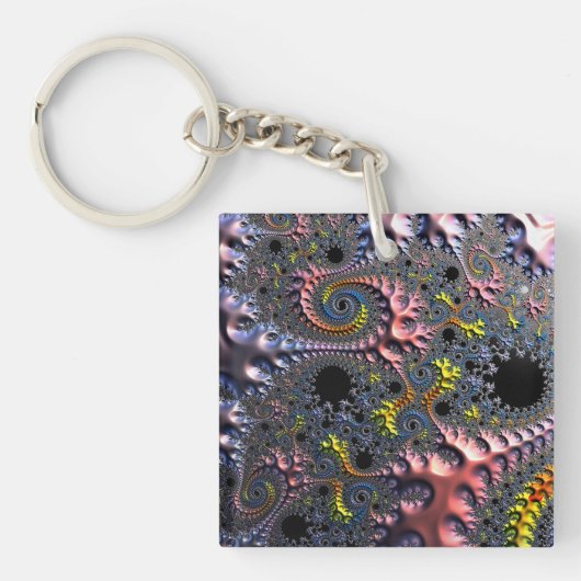 Infinite Spiral Realms キーホルダー (正面)