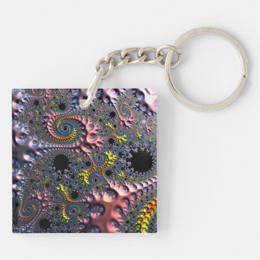 Infinite Spiral Realms キーホルダー (裏面)