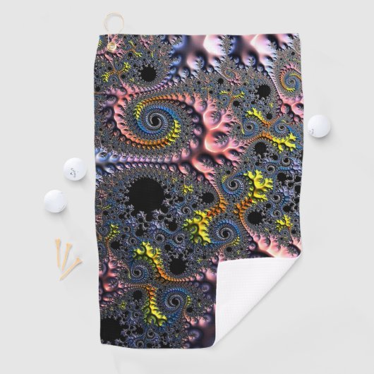 Infinite Spiral Realms ゴルフタオル (インサイチュ)